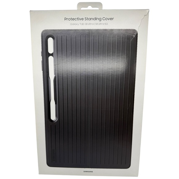 Samsung Galaxy Tab S8 Ultra Protective Standing Cover - Black - EF-RX900 - Picture 1 of 10